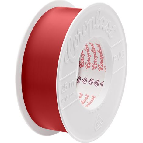 Coroplast 302 PVC 265970 Isolierband Rot (L x B) 25000 mm x 30 mm 1 St.