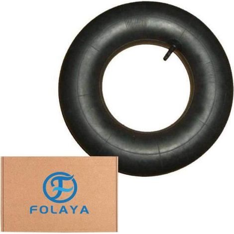 FOLAYA 3.50/4.00-6 Chambre a Air Inner Tube Pneu Roue 350/400-6 Innertube Brouette Rubber Valve (1/3)