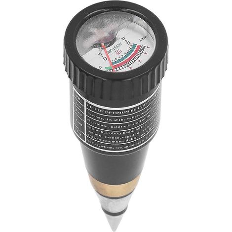 2-in-1-Bodenqualitätsmessgerät: Feuchtigkeits- und pH-Meter, hochempfindliche Sonde, Feuchtigkeits- und Säuretester
