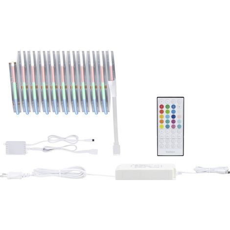 71201 MaxLED Paulmann Home Bandeau LED (kit de démarrage) 27 W RVBB blanc, transparent(e) (1/4)