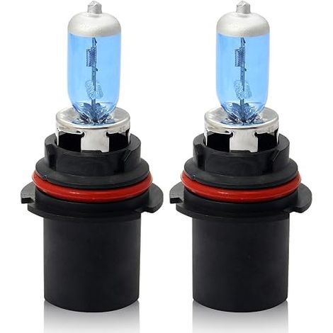 HB5/9007 Halogen Headlights 100W/80W 5000K Warm White High Beam/Low Beam Lamp 12V Auto Car Bulb, 2 Pieces (1/5)