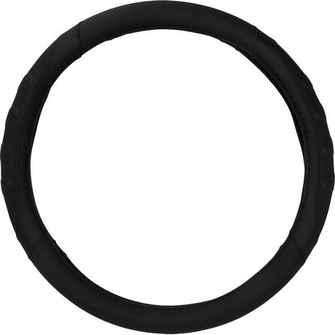 Cartrend Lenkradschoner Sport Grip schwarz Kunststoff