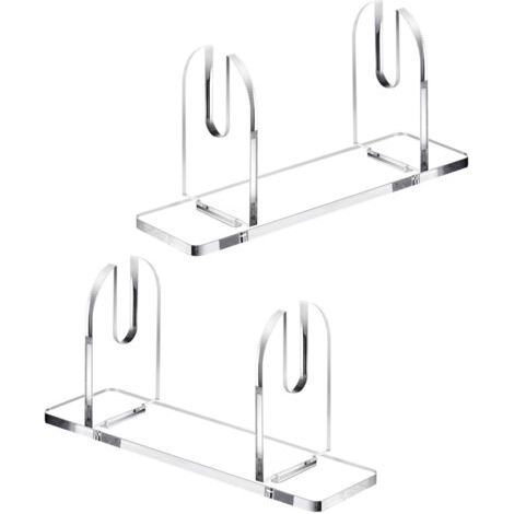 QORVA Acryl-Faltfächer-Organizer, handliches Aufbewahrungsregal für Zuhause und Büro (1/5)