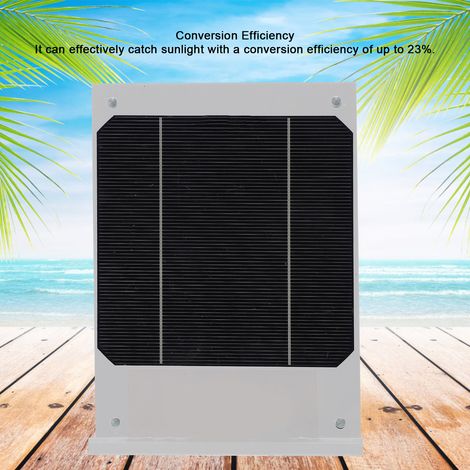 Pannello solare in silicio monocristallino Toivize da 3,15 W - Kit didattico per esperimenti di fisica e uso in laboratorio - Efficienza del 23% (1/5)