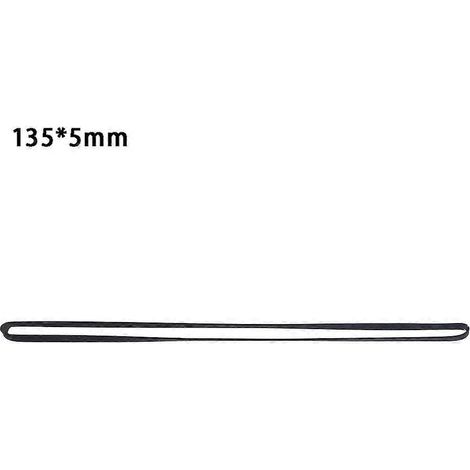 5-mm-Gummiantriebsriemen für Plattenspieler – 135 mm gebogenes, gefülltes Zubehör