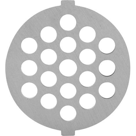 Disque perforé pour hachoir à viande, disque en acier inoxydable, hachoir à viande professionnel, pièces détachées pour hachoir à viande (7 mm) (1/5)