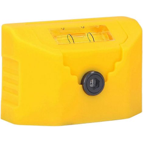 Marqueur laser vertical à ligne croisée, mini-niveleur multifonction, jaune