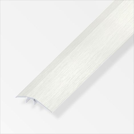 alfer Niveauausgleichs-Profil 2 m, 40 mm Alu eloxiert Edelstahl Optik Profil (1/2)