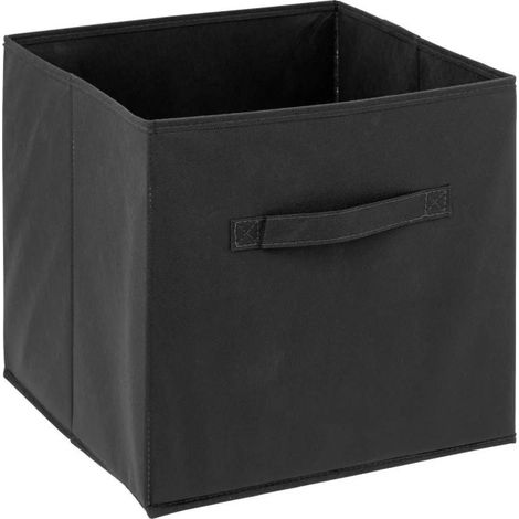 Boîte de Rangement Pliable "Basic" 31x31cm Gris (1/2)