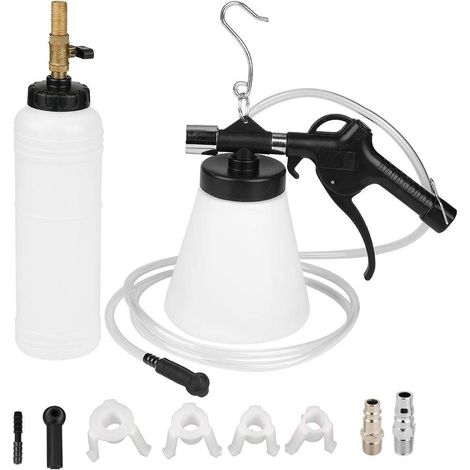 Jeffergarden Akozon Pneumatique Frein Liquide De Purge De Frein De Voiture Liquide De Frein Purge Huile De Pompe De Frein Kit De Remplacement D'huile De Rechange (1/5)