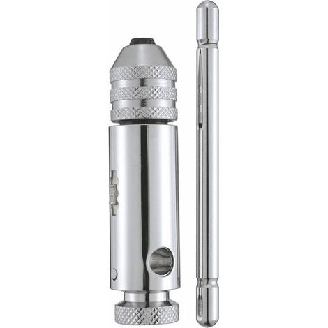 Porte-Outil à Cliquet Taille 1 - Capacité M3 - M10 - Taraudage Manuel x Lt. 85 mm - Diamwood