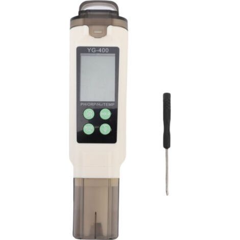 Medidor de calidad del agua 4 en 1 (ORP, H2, pH) para piscinas, acuarios y agua potable. (1/5)