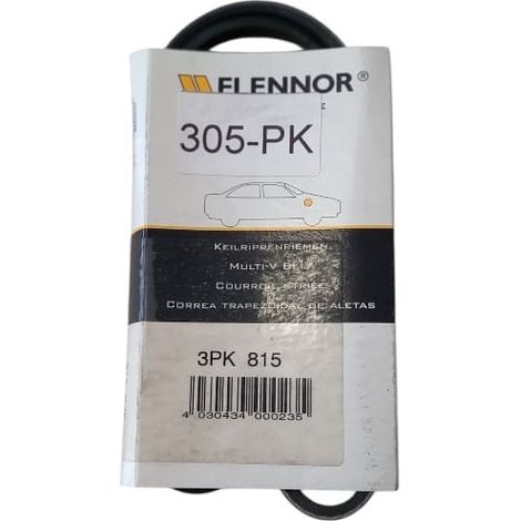 3pk815 cinghia poly-v alternatore servizi marca flennor (1/5)