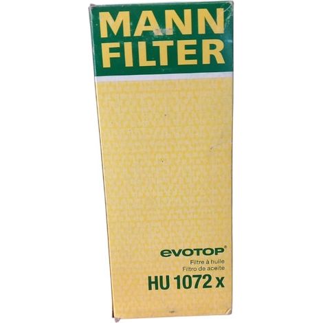 Filtro olio motore marca man filter codice filtro hu 1072 x