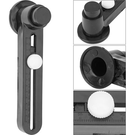 Découpeur de photos portable réglable pour badges - Cutter rotatif DIY (1/5)