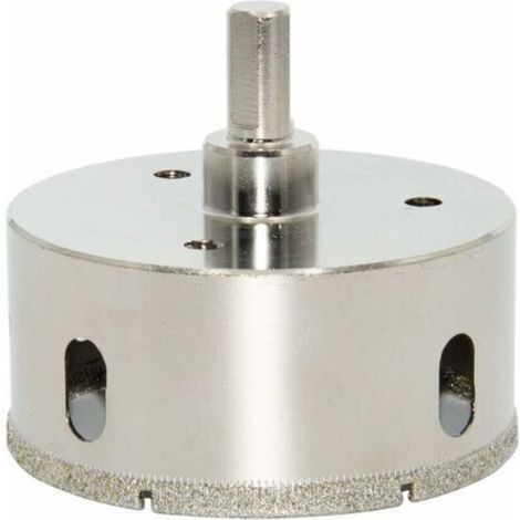 Sega a tazza diamantata per muratura, ceramica, granito, marmo, 75 mm -Crezuo