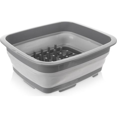 Faltbares Abtropfgestell aus Silikon 37x31,5x14,5 cm (1/5)