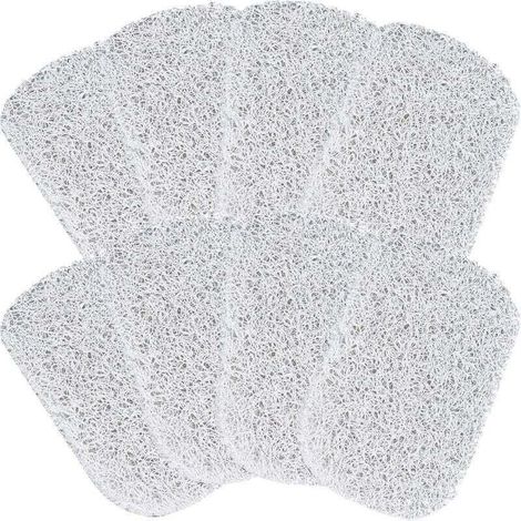 Tampon Porte-Savon - Tissu Poreux Auto-Drainant - Pour Douche Cuisine Salle De Bain - 8 Pièces (1/4)