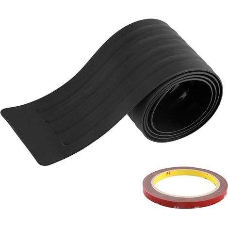 Protecteur de pare-chocs arrière en caoutchouc universel pare-chocs anti-rayures couverture pour voiture camionnette SUV camion, 104cm / 41 " (1/5)