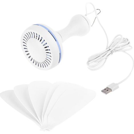 Ventilateur de camping portable Mini ventilateur USB pour tente, ventilateur de plafond pour tonnelle extérieure