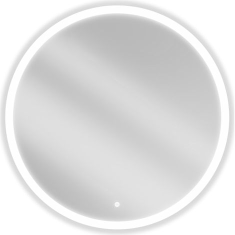 Miroir salle de bain éclairé Mexen Oro, rond 90 cm, LED 6000K, antibuée - 9824-090-090-611-00 (1/5)