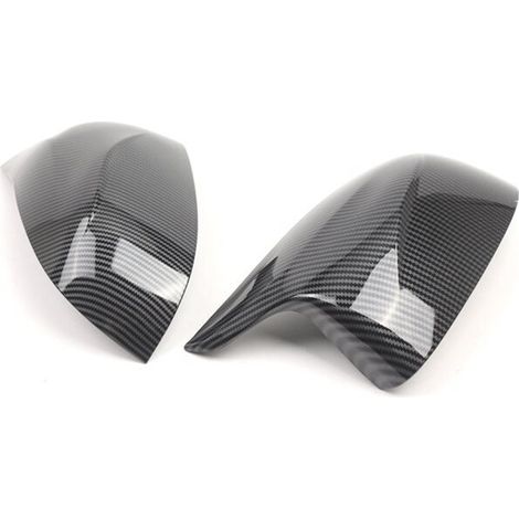 Cubiertas exteriores para retrovisores, aptas para BMW X3 G01, X4 G02, X5 G05, X6 G06 y X7 G07 (modelos 2018-2021), números de pieza: 51162446964 y 51162446965, fabricadas en fibra de carbono.