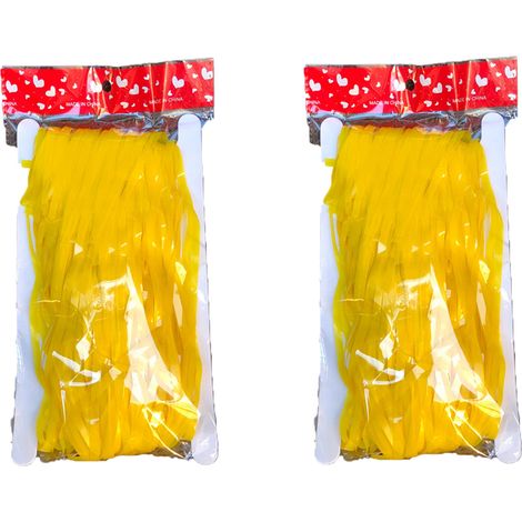 Rideau En Feuille D Aluminium - 2 Pièces 100 X 200 Cm - Décor Pour Photobooth Et Fête (1/5)
