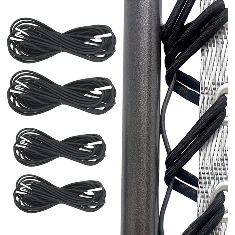 Elastico per sedia a sdraio universale 4 pezzi (2x2,2 m+2x1,4 m) per sedia relax Zero Gravity Elastic Poltrona Chaise Longue Elastica, Lungo sostituisce la parte superiore Corto sostituisce la parte i