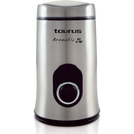 MOLINILLO TAURUS AROMATIC ACERO INOX DEPOSITO 59 GRAMOS