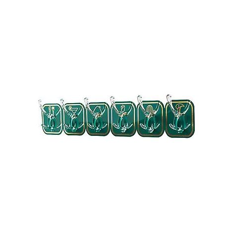 6-Haken-Selbstklebehaken, kostenloser Kombinations-Organizer mit 6 Haken