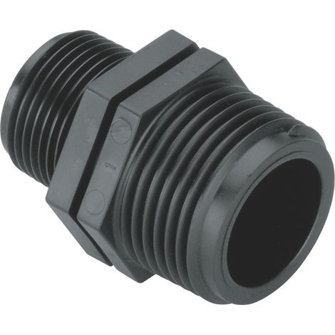 Nipplo maschio per clarinetto ad irrigazione interrata 20/27 x 26/34 GARDENA
