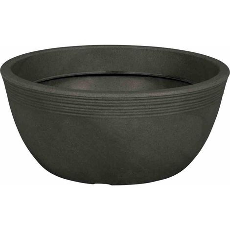 Pflanzschale MALAGA 48 anthrazit Ø 48 cm x 22 cm (1/3)