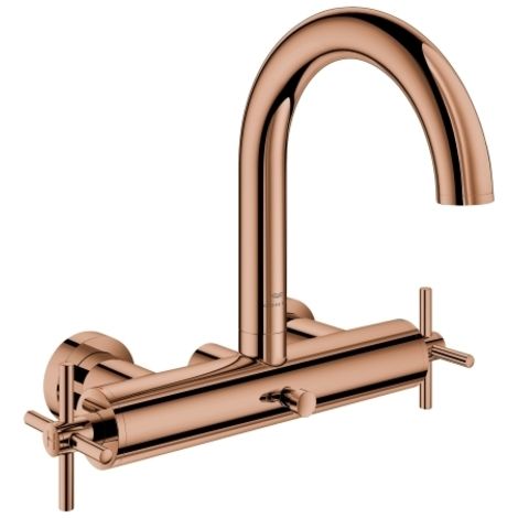 Grohe Atrio Batteria per vasca-doccia Bronzo, 25268DA0 (1/2)