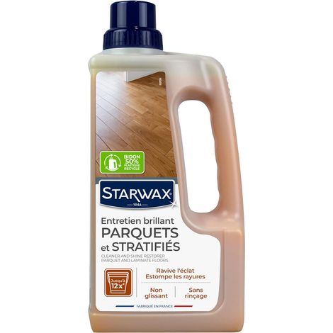 Entretien parquets et sols stratifiés Starwax, 1L (Lot de 1) (1/5)
