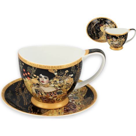 Carmani, Tasse t. Big Vanessa 340ml - Gustav Klimt/Adele Bloch-Bauer