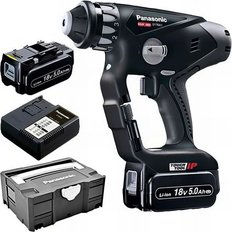 Perforateur SDS+ 2,2 Joules sans fil 18V 5,0 Ah Li-Ion Panasonic - EY78A1LJ2G - Alsafix