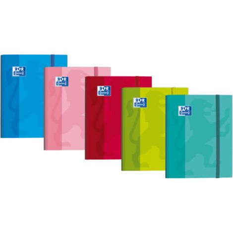 CARPETA DE GOMAS CON SOLAPAS TAPA EXTRADURA A4+ COLORES SURTIDOS SCHOOL OXFORD 400106673