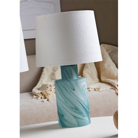 Lampe de table en stuc Urano Green Waters 50 cm. 30Dx50 cm (1/3)