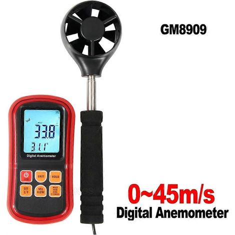 Anémomètre numérique GM8909 (1/3)