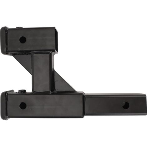 Réhausseur d'attelage, Récepteur d'attelage Double avec Pince en Acier pour Bateaux Moyens, Petits Camping-Cars et Remorques Moyennes (1/5)