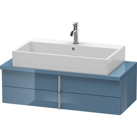 VERO mobile basso consolle 285x1000x448mm pietra lucida blu