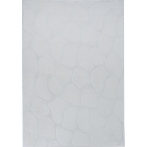 Tappeto decorativo rettangolare in jacquard, 160 x 230 cm grigio chiaroKawi (1/5)