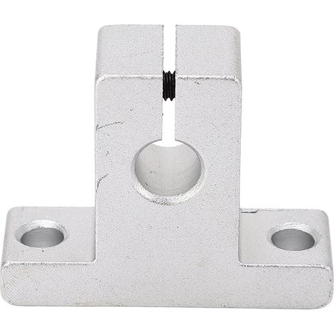 Satz mit 10 Linearwellenhalterungen aus Aluminiumlegierung für Führungsschienen von Bewegungsstangen, Endstücke für 3D-Drucker