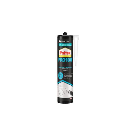 Pattex – Colle mastic acrylique multi-usage pour décoration intérieure – Pour surfaces poreuses – Fixation durable – 300ml