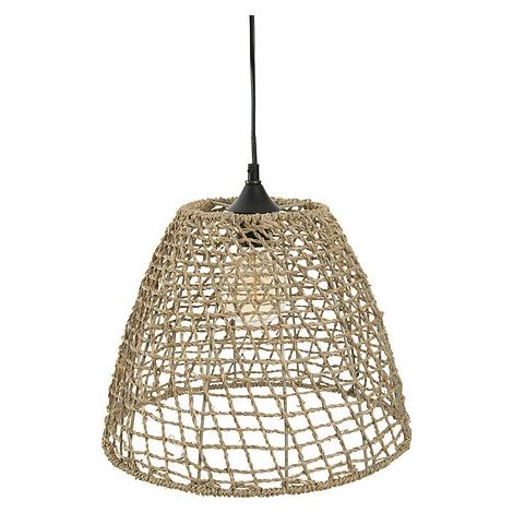 Lámpara colgante 'Jada' - ratán D. 35 cm - Atmosphera créateur d'intérieur