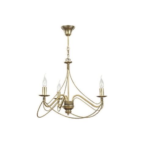 Lampadario Emibig TORI 3 oro metallo 3xE14 dimmerabile (1/5)