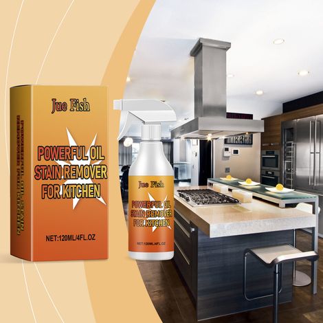 Foaming kitchen grease remover for kitchen range hoods - 120ml (1/5)