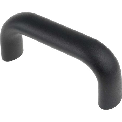 Poignée en Aluminium RS PRO, entraxe 112mm, 129mm x 53 mm x 26mm, filetage M8 Fixations invisibles ( Prix pour Paquet de 2 )