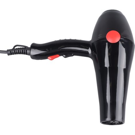 Sèche-cheveux professionnel noir haute puissance pour salon et usage domestique (1/5)