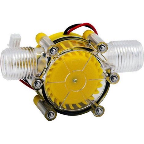 Mini générateur hydroélectrique 10W avec pompe à eau et conversion hydraulique 80V (1/5)